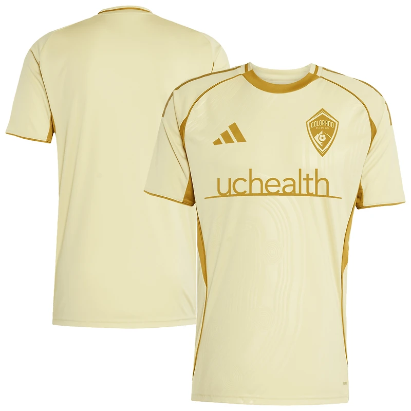 Haut d'avant-match adidas Tan Colorado Rapids 2025 One Planet pour homme