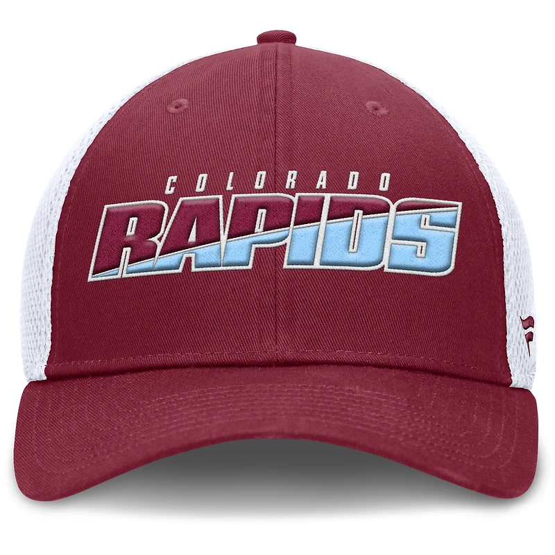 Men's Fanatics Burgundy Colorado Rapids Rocket Flex Hat