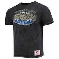 Men's Mitchell & Ness Black Colorado Rapids Since '96 Mineral Wash T-Shirt