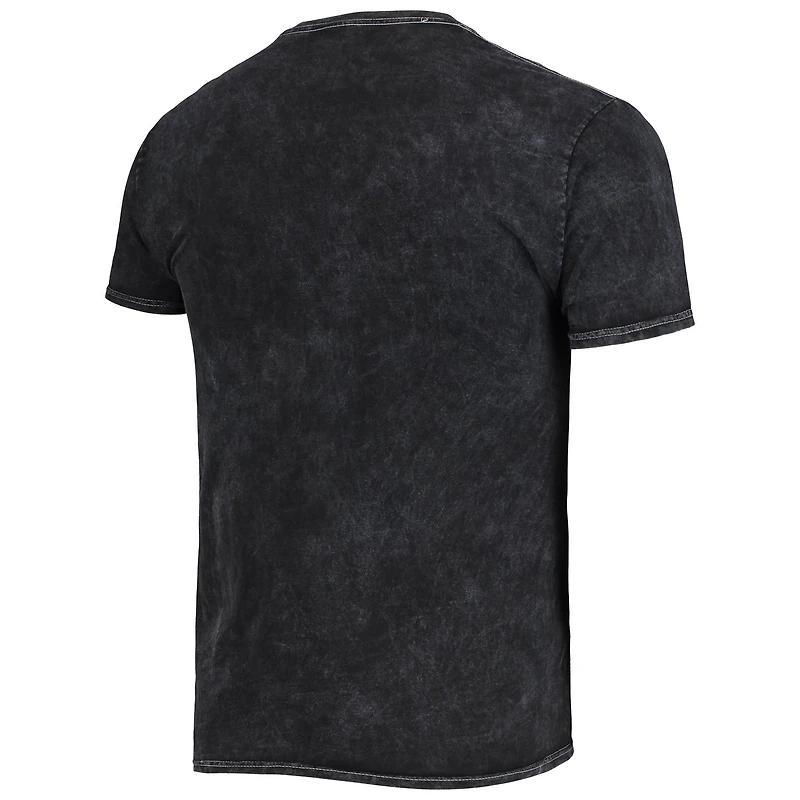 Men's Mitchell & Ness Black Colorado Rapids Since '96 Mineral Wash T-Shirt