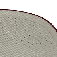 Men's Mitchell & Ness  Cream/Burgundy Colorado Rapids Upside Down Pro Pinch Snapback Hat