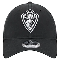 Casquette ajustable 9TWENTY Kickoff 2025 Colorado Rapids de New Era pour homme, noire