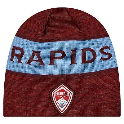 Bonnet New Era Bordeaux Colorado Rapids 2025 Kickoff pour homme