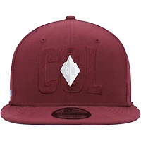 Men's New Era Burgundy Colorado Rapids Kick Off 9FIFTY Snapback Hat