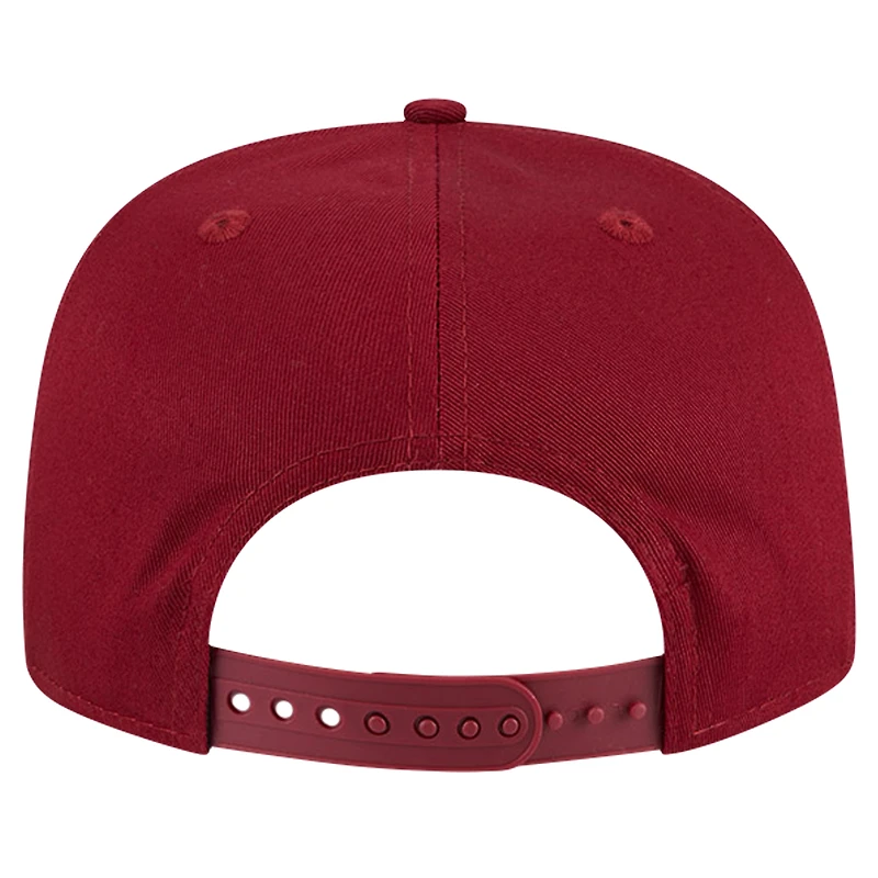Men's New Era Burgundy Colorado Rapids The Golfer Kickoff Collection Adjustable Hat