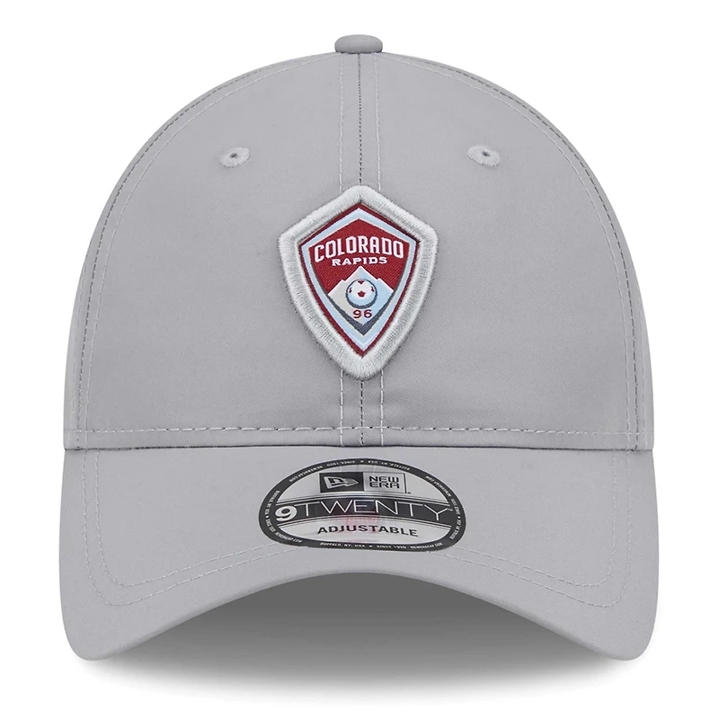 Men's New Era Gray Colorado Rapids Active 9TWENTY Adjustable Hat