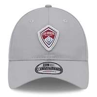 Men's New Era Gray Colorado Rapids Active 9TWENTY Adjustable Hat