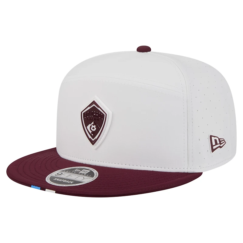 Casquette snapback New Era rouge Colorado Rapids 2026 MLS Kick Off 9FIFTY pour homme