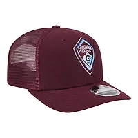 Casquette ajustable New Era rouge Colorado Rapids Jersey Hook 9SEVENTY pour homme