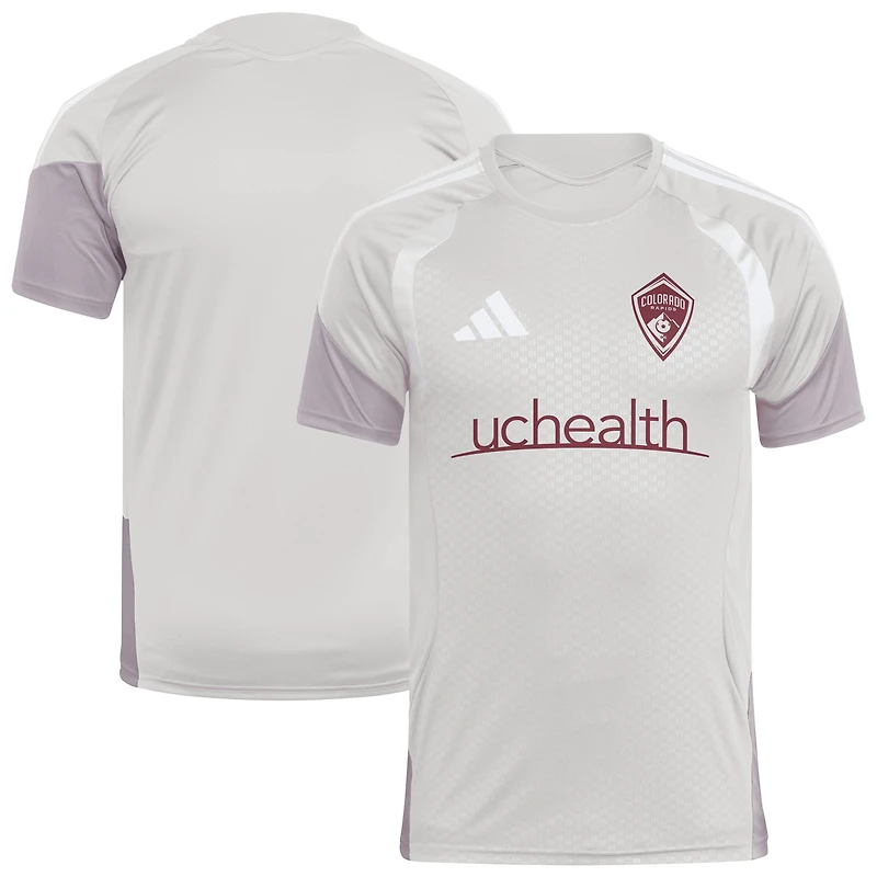 Men's  Silver Colorado Rapids 2026 Competition Training Jersey
