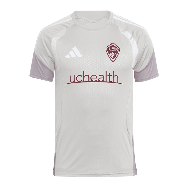 Men's  Silver Colorado Rapids 2026 Competition Training Jersey