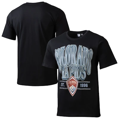 T-shirt décontracté à motif graphique rétro Colorado Rapids, noir, de la marque Sport Design Sweden, pour homme