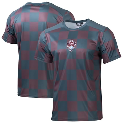 Men's Sport Design Sweden Blue Colorado Rapids Sublimated Crest T-Shirt