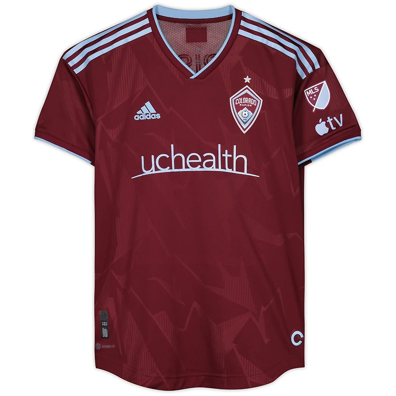Maillot marron dédicacé #97 des Colorado Rapids de Ralph Priso pour la saison 2023 de la MLS