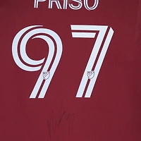 Maillot marron dédicacé #97 des Colorado Rapids de Ralph Priso pour la saison 2023 de la MLS