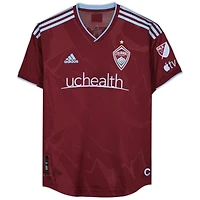 Maillot marron dédicacé #27 des Colorado Rapids de Sebastian Anderson pour la saison 2023 de la MLS