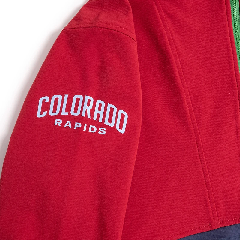Unisex Burgundy/Navy Topo Designs x Colorado Rapids High Peak Full-Zip Jacket