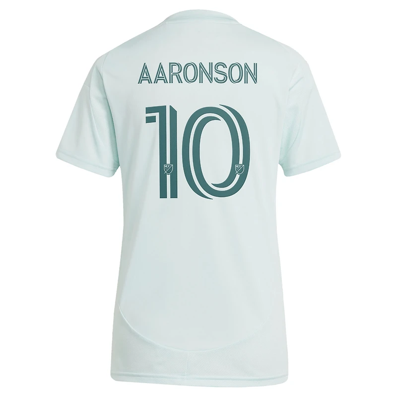Women's adidas Paxten Aaronson Green Colorado Rapids 2025 Headwaters Replica Jersey