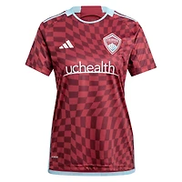 Women's adidas Sam Vines Burgundy Colorado Rapids 2024 One Flag Kit Replica Player Jersey