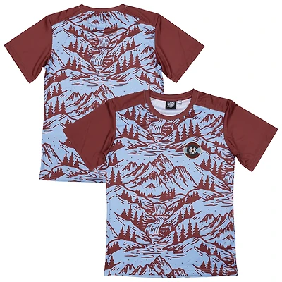 T-shirt bleu clair de l'équipe départ des Colorado Rapids Youth Sport Design Sweden