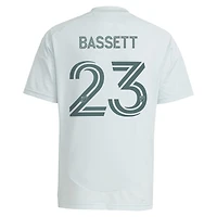 Youth adidas Cole Bassett Green Colorado Rapids 2025 Headwaters Replica Player Jersey