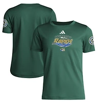 T-shirt adidas vert pour jeunes Colorado Rapids 2025 Archive Collection Jersey Hook