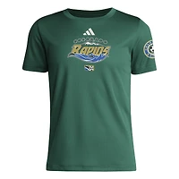 T-shirt adidas vert pour jeunes Colorado Rapids 2025 Archive Collection Jersey Hook