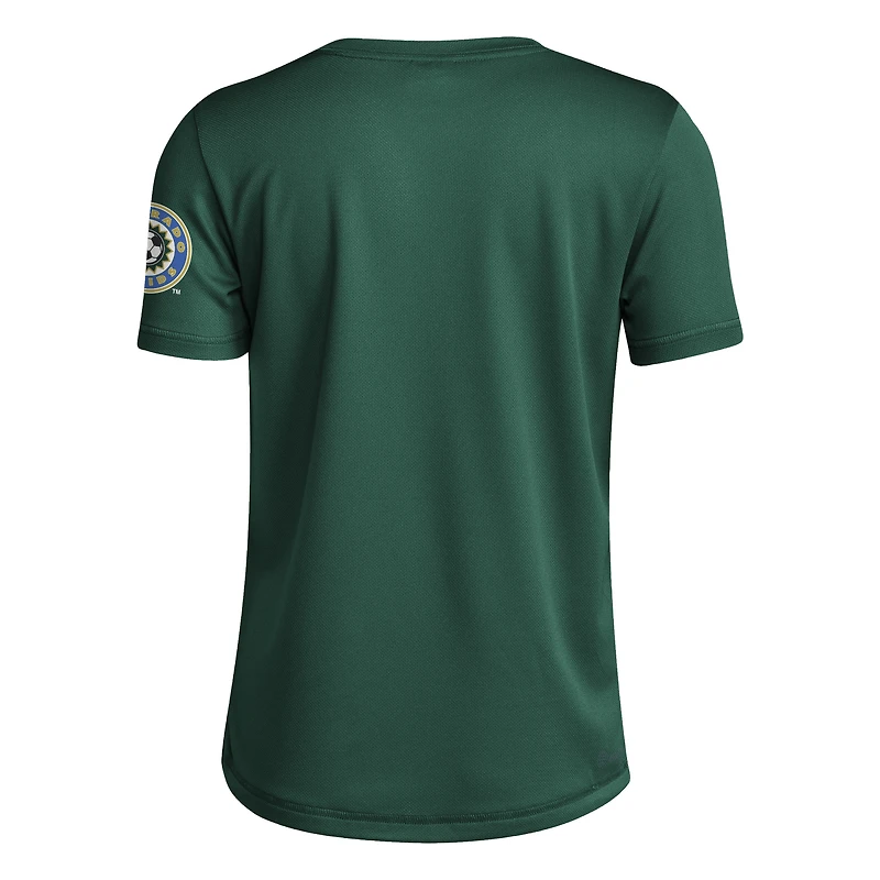 T-shirt adidas vert pour jeunes Colorado Rapids 2025 Archive Collection Jersey Hook