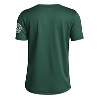 T-shirt adidas vert pour jeunes Colorado Rapids 2025 Archive Collection Jersey Hook