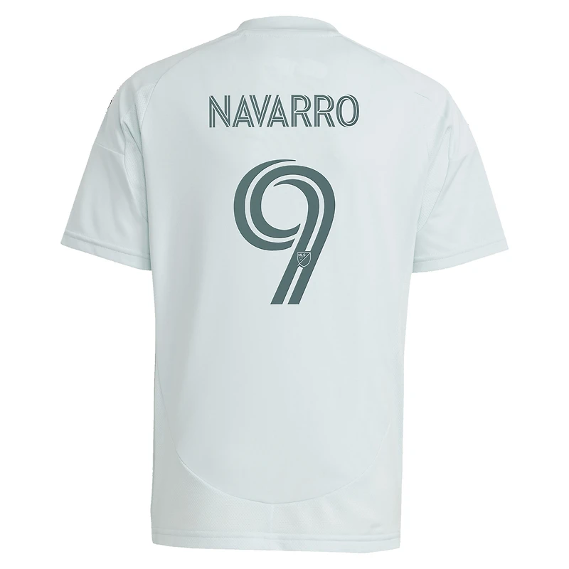 Maillot de joueur réplique adidas Rafael Navarro vert Colorado Rapids 2025 Headwaters pour jeunes