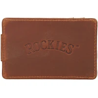 Baseballism Colorado Rockies Money Clip Wallet