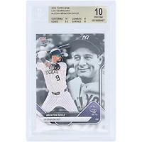 Carte Brenton Doyle Colorado Rockies 2025 Topps Now Lou Gehrig Day #LGD-SH authentifiée BGS - 10 sous-notes : 10, 10, 9,5, 10