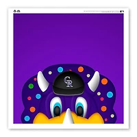 Colorado Rockies 12" x 12" Dinger Affiche Imprimer