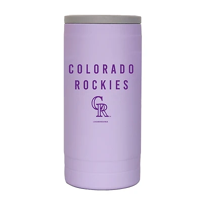 Colorado Rockies 12oz. Lavender Soft Touch Slim Coolie