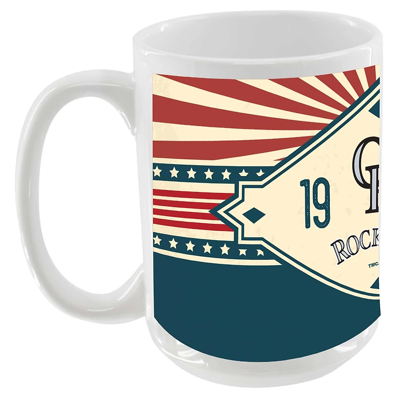 Rocheuses du Colorado 15oz. Tasse de diamant Americana