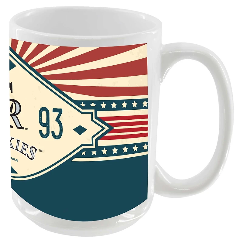 Colorado Rockies 15oz. Americana Diamond Mug