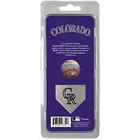 Colorado Rockies Dirt Key Chain - Filled with Game-Used Dirt from a Home Game