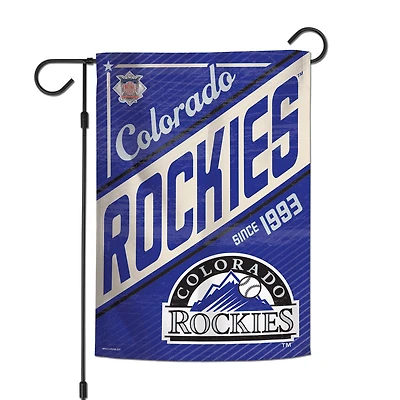 Colorado Rockies WinCraft 2-Sided 12'' x 18'' Garden Flag