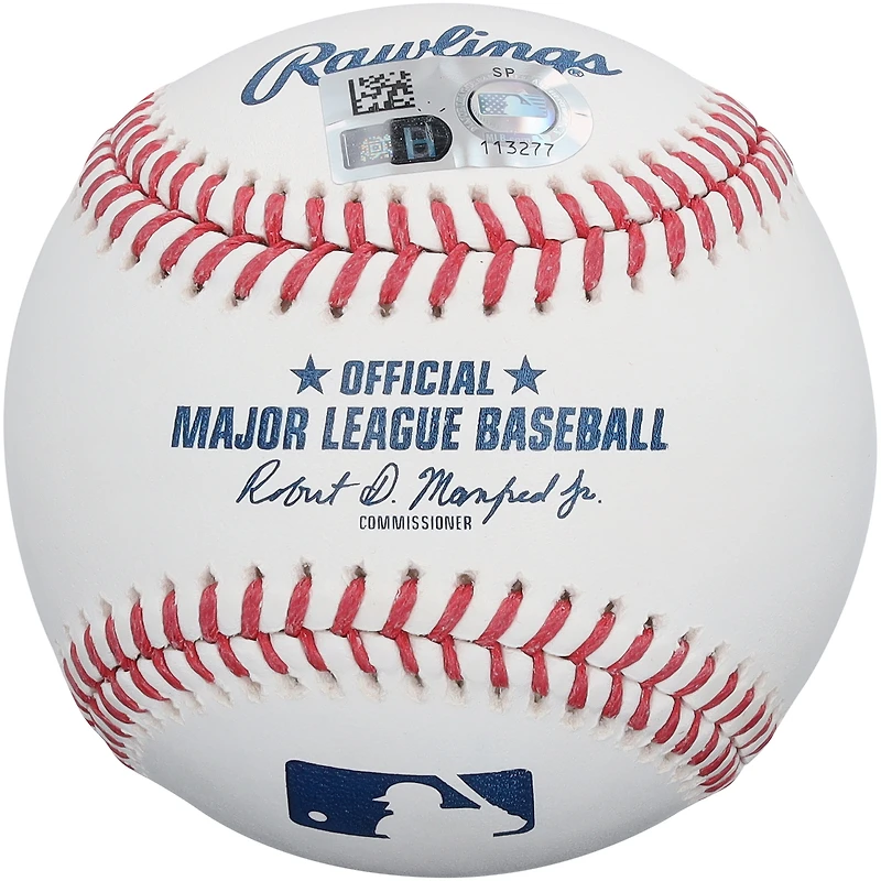 Ethan Holliday Colorado Rockies Autographed Baseball with "2025 #4 Pick" Inscription