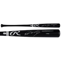Ethan Holliday Colorado Rockies Autographed Black Rawlings Pro Bat