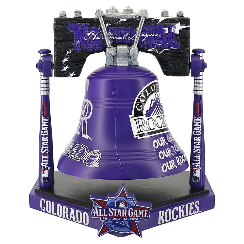 FOCO Colorado Rockies 2026 MLB All-Star Game Liberty Bell Bobblehead