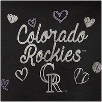 Ensemble bavoir et chaussons pour nouveau-nés bébés Colorado Rockies noir 3 pièces