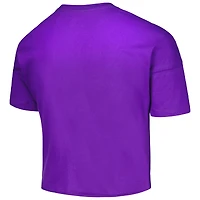 T-shirt à demi-manches violet Colorado Rockies Team New Era pour jeune fille