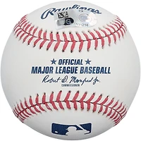Hunter Goodman Colorado Rockies Autographed Baseball with "MLB Debut 8/27/23" Inscription