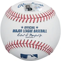 Hunter Goodman Colorado Rockies Autographed Baseball