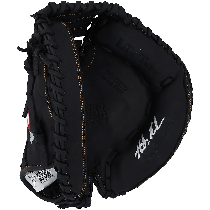 Hunter Goodman Colorado Rockies Autographed Rawlings Replica Catcher's Mitt