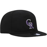 Infant New Era Black Colorado Rockies My First 9FIFTY Adjustable Hat
