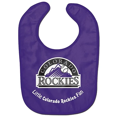 Bavoir bébé WinCraft Colorado Rockies Lil Fan All Pro pour bébé