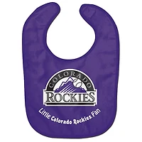 Bavoir bébé WinCraft Colorado Rockies Lil Fan All Pro pour bébé
