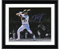 Kris Bryant Colorado Rockies Autographed 11" x 14" Hitting Spotlight Photograph